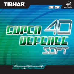 Tibhar Super Defense 40 Soft 1,6 - rot
