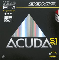 Donic Acuda S1 Turbo max - schwarz