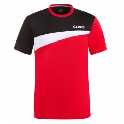 Gewo *T-Shirt Fondi III rot/schwarz 