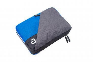 andro Doppelhülle Sintra grau/blau melange 