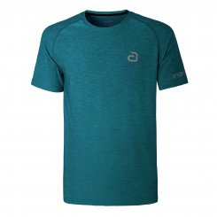 andro Shirt Melange Alpha grün/blau XL