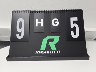 andro Spielstandsanzeiger Zählgerät Rasanter Kombi  sw./grün 