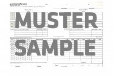 Spielblock Braunschweiger Spielsystem, 50 Blatt 