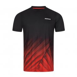 Donic T-Shirt Argon schwarz/rot 