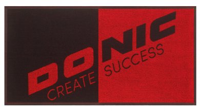 Donic *Handtuch Scan schwarz/rot 