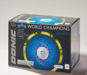 Donic Ball*** P40+ weiß - 120er Variante 16127320