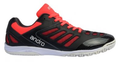 andro Schuh Cross Step 2 schwarz/neonrot 