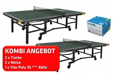 2er Kombi andro Magnum-SC gr. + 2x Netz OPUS TT + 72er speedball 3S 