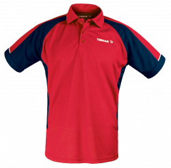 Tibhar Polo Mundo rot/marine 