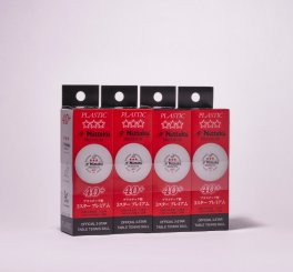 Nittaku Ball*** Premium 40+ weiß - 12er 