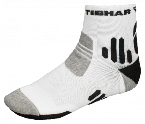 Tibhar Socke Tech 2 weiß/schwarz 