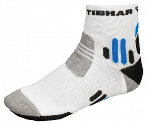Tibhar Socke Tech 2 weiß/schwarz/blau 