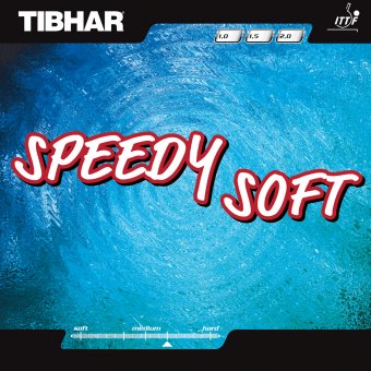 Tibhar Speedy Soft 1.5 - rot