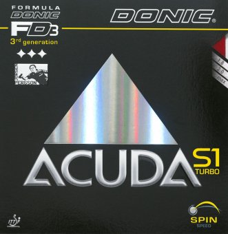 Donic Acuda S1 Turbo max - schwarz
