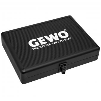 Gewo Alu Doppel Case schwarz 