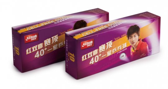 DHS Ball* Dual 40+ orange - 10er Variante 16252020