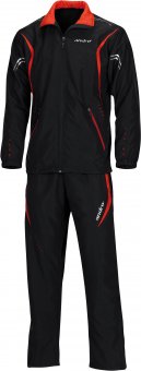 andro Hose Morro schwarz/rot 2XS