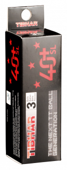 Tibhar Ball*** SL 40+ weiß - 3er 