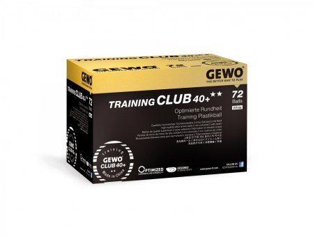 Gewo Ball** Training Club 40+ weiß - 72er 