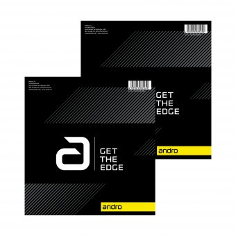 andro *Belagschutzfolie Get The Edge - 2er Pack 