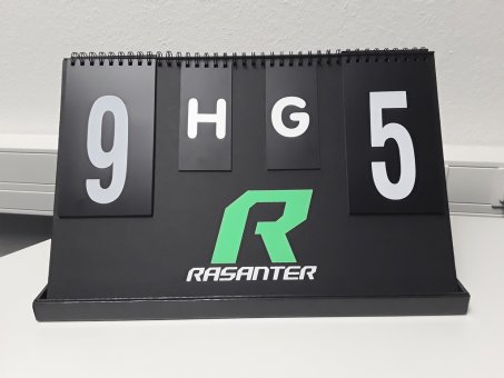 andro Spielstandsanzeiger Zählgerät Rasanter Kombi  sw./grün 