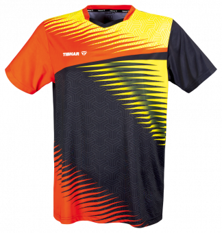 Tibhar Shirt Azur orange/schwarz 