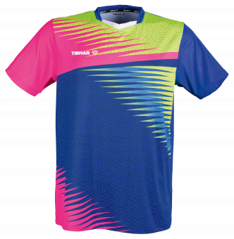 Tibhar *Shirt Azur pink/blau/gelb 