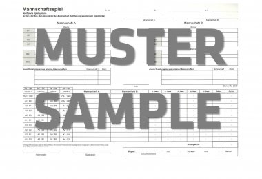 Spielblock Braunschweiger Spielsystem, 50 Blatt 