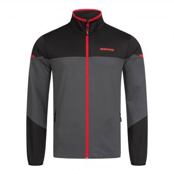 Donic Jacke Craft schwarz/rot 