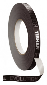 Tibhar Kantenband Evolution 12mm/50m schwarz 