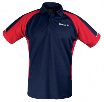 Tibhar Polo Mundo marine/rot 