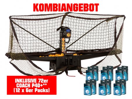 Donic Robo Pong 2055 + Coach P40+** 