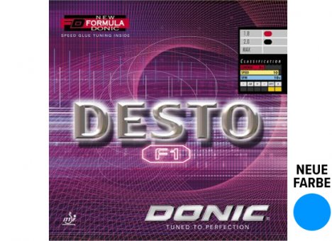 Donic Desto F1 2,0 - rot