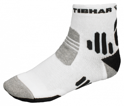 Tibhar Socke Tech 2 weiß/schwarz 